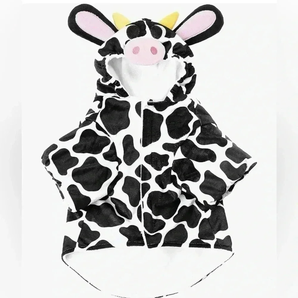 New Spooktacular Creations Pet Costume Dog Milk Cow Costume Size M - Picture 6 of 9